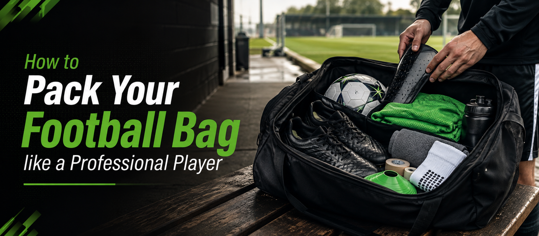 How to Pack Your Football Bag like a Professional Player